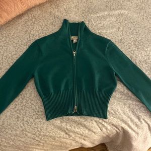 urban zip up cropped jacket